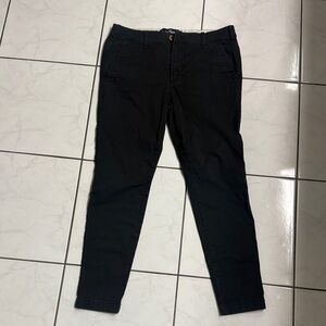 Hollister Black Super Skinny Chinos 32x30